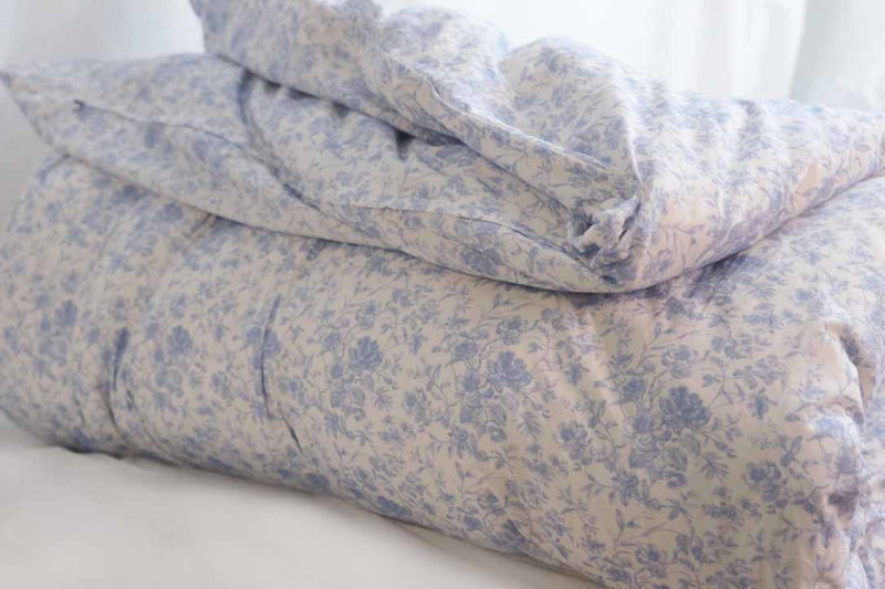 French Toile Bedding -Chambray