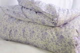 NEW! French Toile Bedding -Lilac /White - Linen Salvage Et Cie