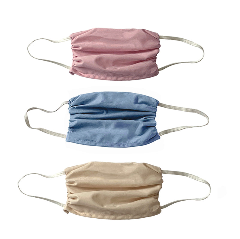 Small  So Pretty  Colors - Masks- 3 Pack - Linen Salvage Et Cie